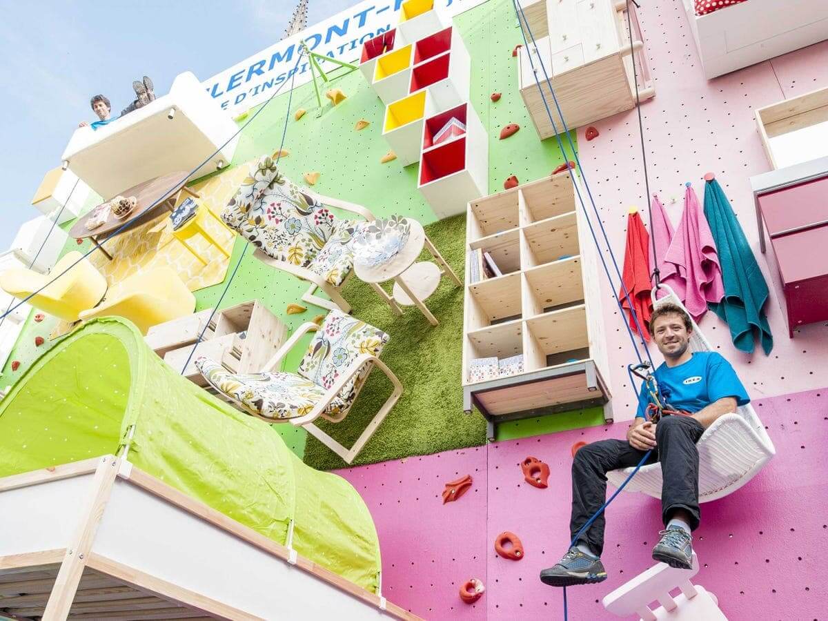 Ikea Climbing Wall Ad Campaign